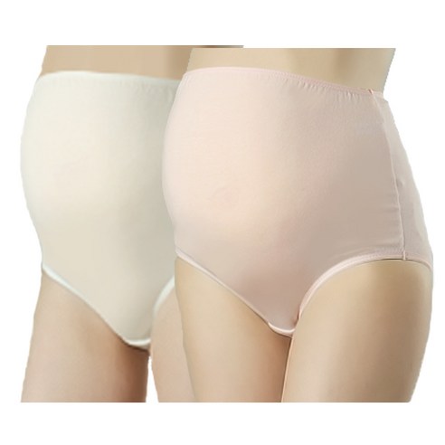 프레벨라 임산부 면산전팬티 핑크 + 크림