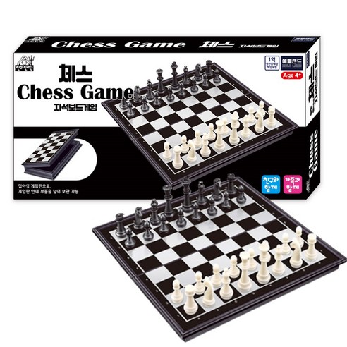 애들랜드 체스 자석 보드 게임: 아이들의 지능과 창의성을 키우는 도구