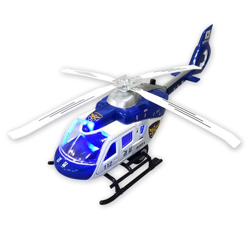 세계유통 사운드 불빛 헬리콥터 작동완구 경찰 버전