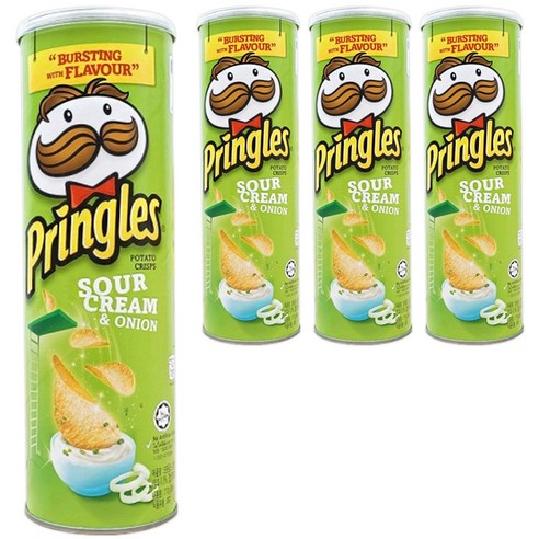 프링글스 양파맛, 110g, 4개