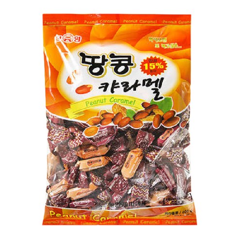 한양제과 땅콩캬라멜, 600g, 1개