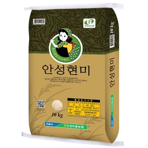 농협 안성현미, 10kg, 1개