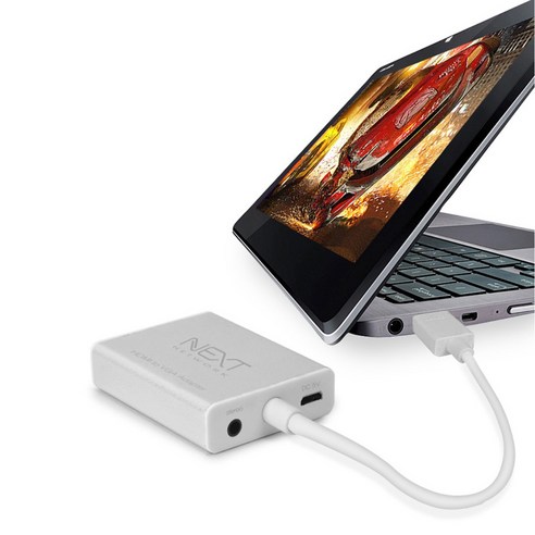 넥스트 HDMI to RGB+스테레오 변환 NEXT-2415HVC, 1개