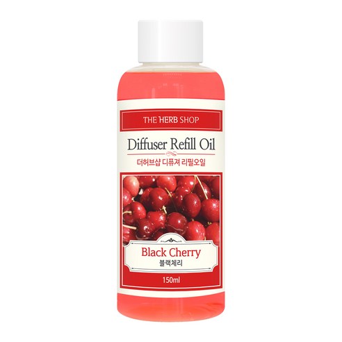 더허브샵 디퓨져 리필오일 150ml, 블랙체리, 1개