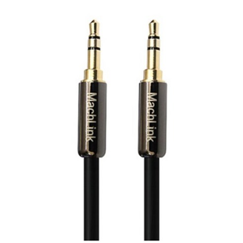 마하링크 3.5mm 3극 스테레오 AUX 고급형 오디오 케이블, ML-STH015(1.5M), 혼합 색상