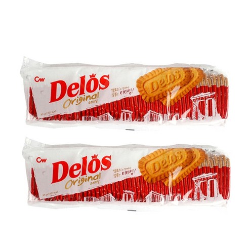 청우식품 델로스 오리지날 비스켓, 315g, 2개