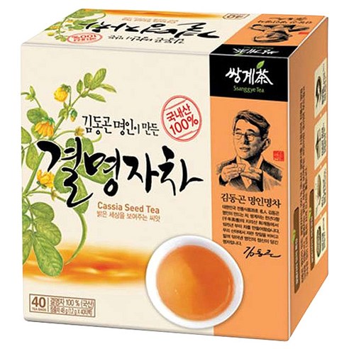 쌍계명차 김동곤 명인이 만든 결명자차, 1.2g, 40개