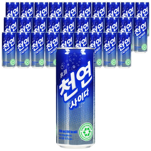 [일화] 천연사이다 250ml, 30개