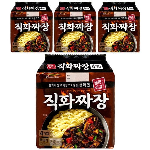 생면식감 직화짜장 108.1g, 16개