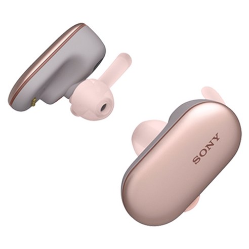 소니 코드프리 블루투스 방수 이어폰, WF-SP900, 핑크