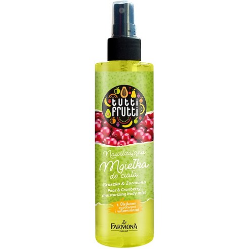파모나 페어&크랜베리 바디 미스트, 200ml, 1개