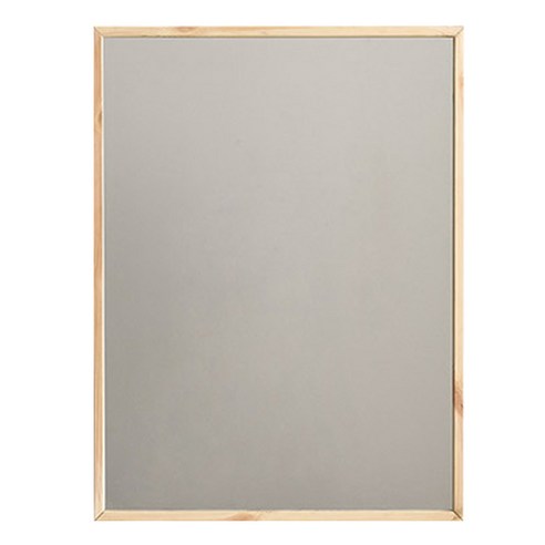 라샘 허니 벽거울 600 x 800, 내추럴