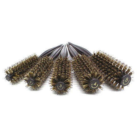 헤어베스트 JS포킹롤 브러쉬 1호 HBC038, 혼합 색상, 1개