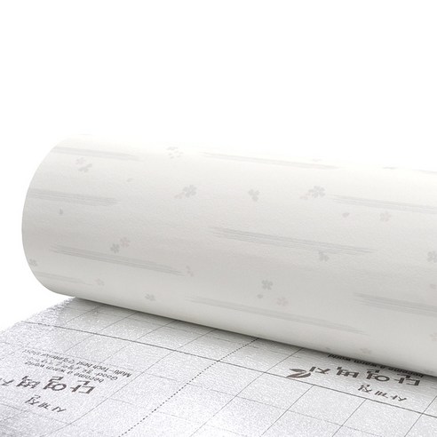 데코리아 가든 에델바이스 접착식 단열벽지, 혼합 색상