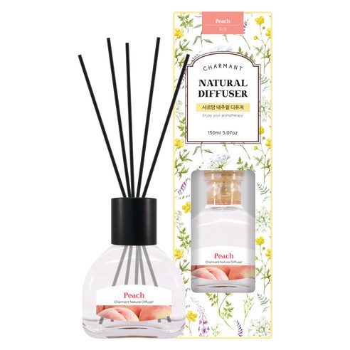 더허브샵 샤르망 내추럴 디퓨저 150ml, 피치