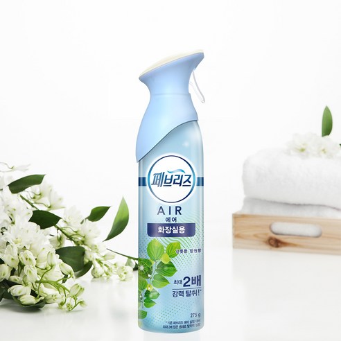 페브리즈 에어 산뜻한 정원향 화장실 탈취제: 깨끗하고 상쾌한 화장실을 위한 솔루션