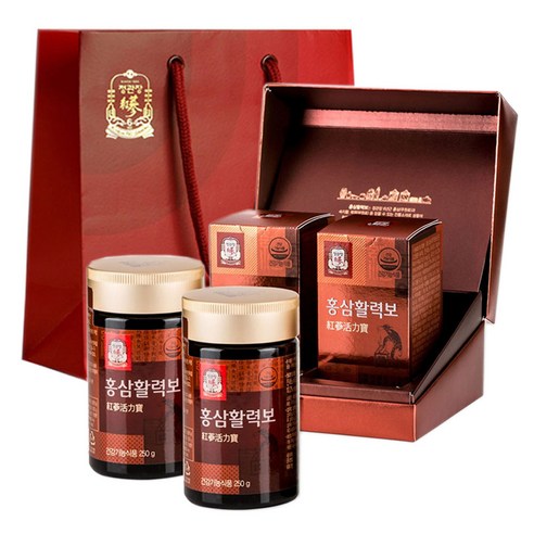 정관장 홍삼활력보, 250g, 2개입