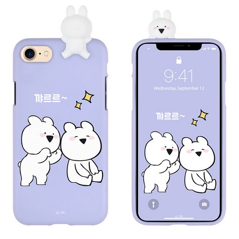 오버액션토끼 피규어젤리 케이스