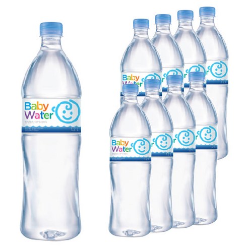 천년동안 베이비워터 1.2L, 9개입