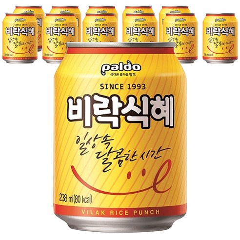 팔도 비락식혜, 12개, 238ml