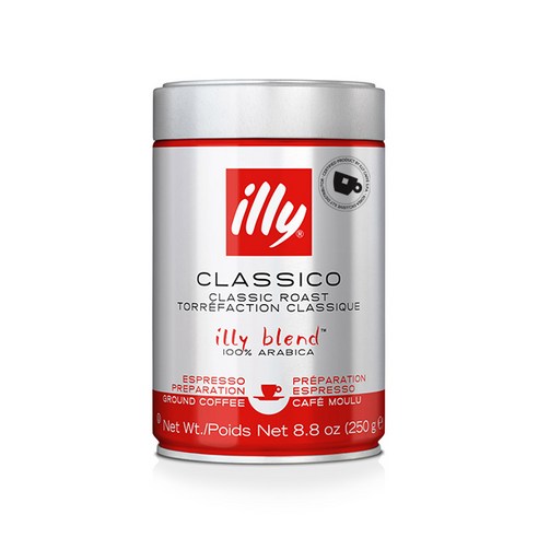 일리 클라시코 모카 분쇄 커피, 모카포트, 250g, 1개