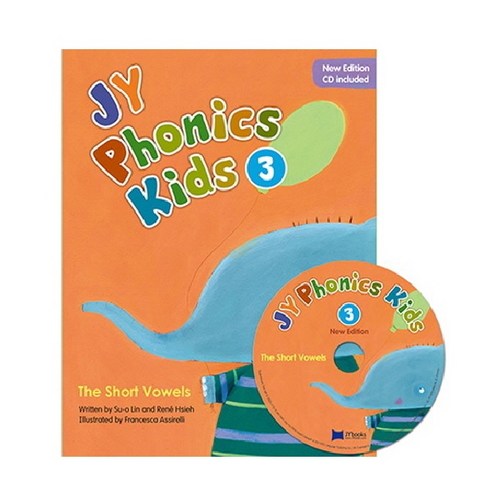 파닉스 NEW JY Phonics Kids 3 (StudentBook + CD), JYbooks(제이와이북스)