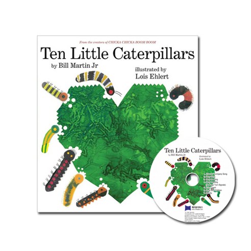 [JYBooks]노부영 Ten Little Caterpillars (Hardcover + CD 1), JYBooks