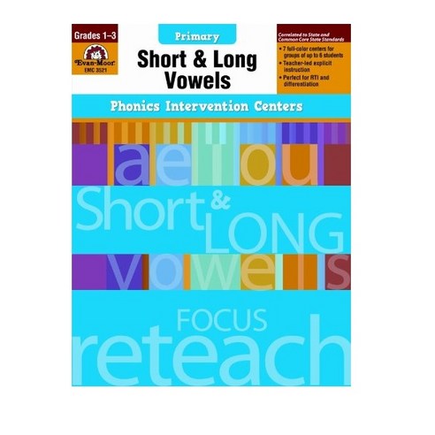 [Evan-Moor Educational Publishers]Phonics Intervention Centers: Short ...