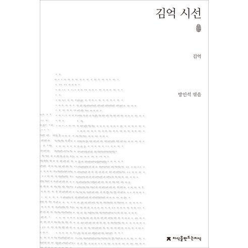 김억 시선, 지식을만드는지식