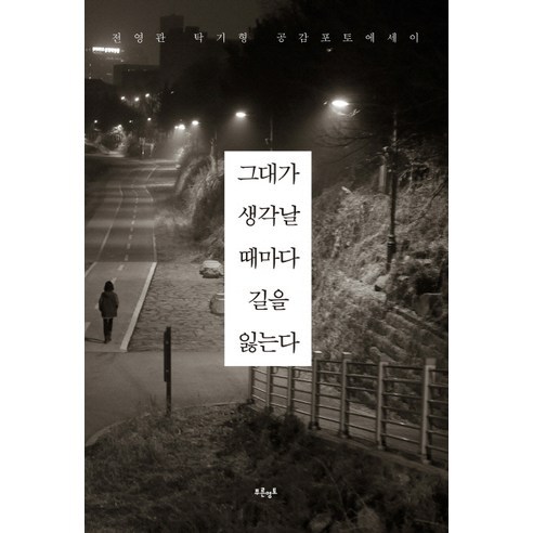 그대가 생각날 때마다 길을 잃는다:전영관 탁기형 공감포토에세이, 푸른영토, 전영관 저/탁기형 역 그대를찾아서