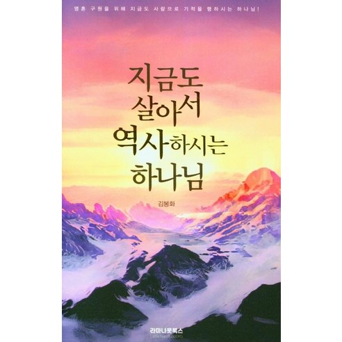 지금도 살아서 역사하시는 하나님:영혼 구원을 위해 지금도 사랑으로 기적을 행하시는 하나님!, 라마나욧북스 하나님이일하시는방법 Best Top5