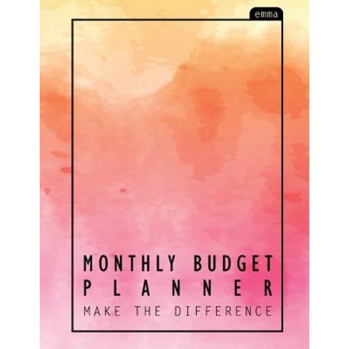 Monthly Budget Planner: Sweet & Juicy Pink Pastel Large Budget Planner (8.5x11 Inches): Expense Tracke..., Createspace Independent Publishing Platform
