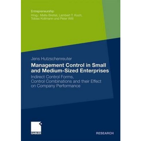 Management Control in Small and Medium-Sized Enterprises: Indirect Control Forms Control Combinations..., Gabler Verlag