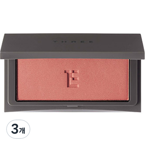 쓰리 치키 시크 파우더 블러셔 4g, 21 크리스탈 클리어, 3개