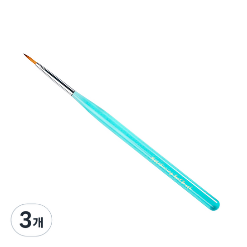 메이브라운 프로페셔널 네일브러쉬 네일아트, 3개