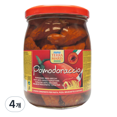 테라마리스 선 드라이 토마토, 529g, 4개