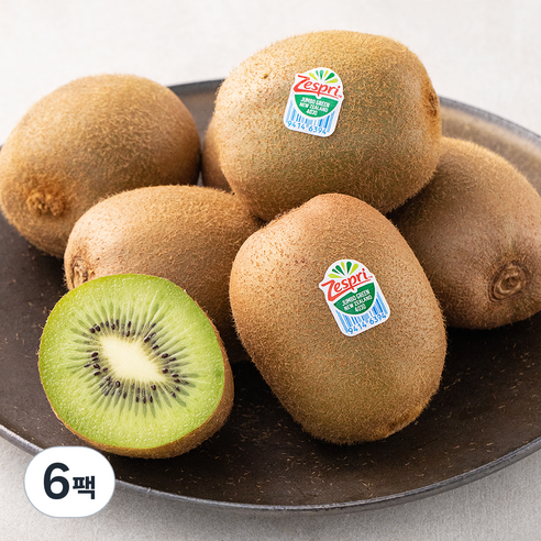 제스프리 그린 키위, 900g(점보), 6팩