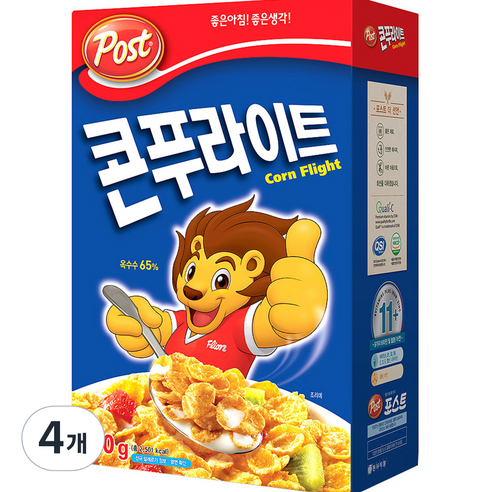 포스트 콘푸라이트 시리얼, 660g, 4개