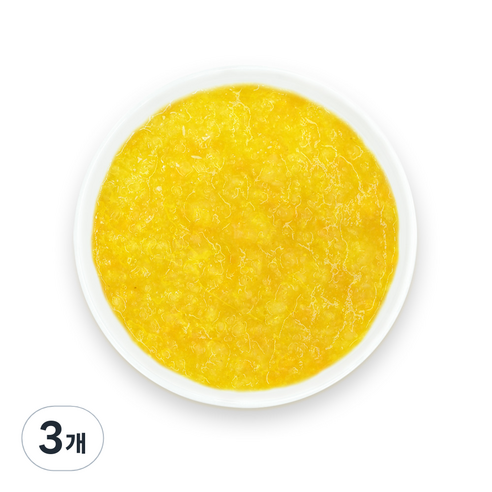 짱죽 유아용 실온 이유식 중기1, 160g, 3개, 단호박오트밀죽