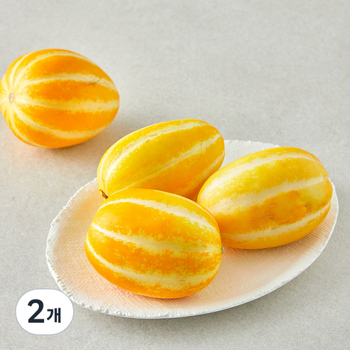 당도선별 성주 실속 참외 중소과 3~5입, 1kg(3~5입), 2개