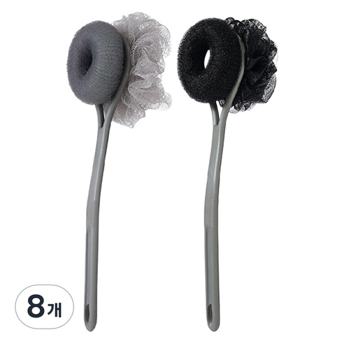 리버그린 뉴 스크럽 양면 바디브러쉬, 랜덤발송, 1개입, 8개