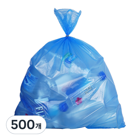 [국내생산] 담다 쓰레기봉투 청색, 40L, 500개