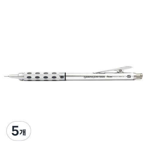 펜텔 그래프기어 샤프 PG1015, 0.5mm, 5개