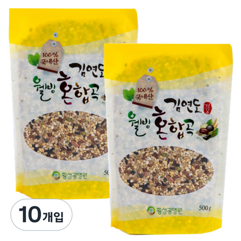 김연도 웰빙 혼합곡, 500g, 10개