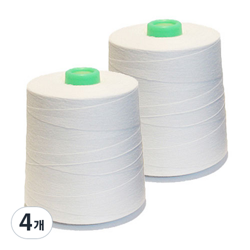 패션포인트 오버룩전용사 40S/2 2p, 화이트, 4개