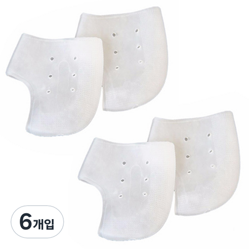 모나코올리브 실리콘 풋케어 패드, 6개