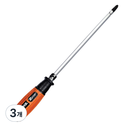 제스트 탱크 자석 양용 S2 함마 드라이버 Z-K2 5.0 5 x 150 mm, 3개
