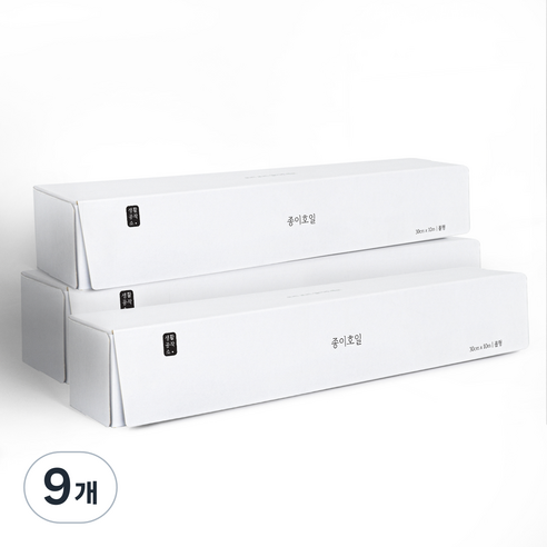 생활공작소 종이호일 롤형 30cm x 10m, 9개