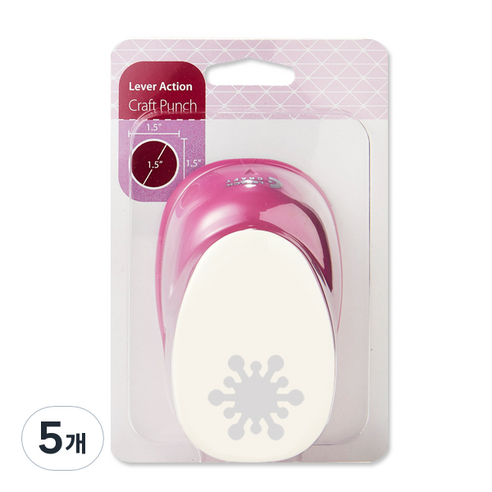 포코스 모양펀치 R-36, 블링블링, 5개