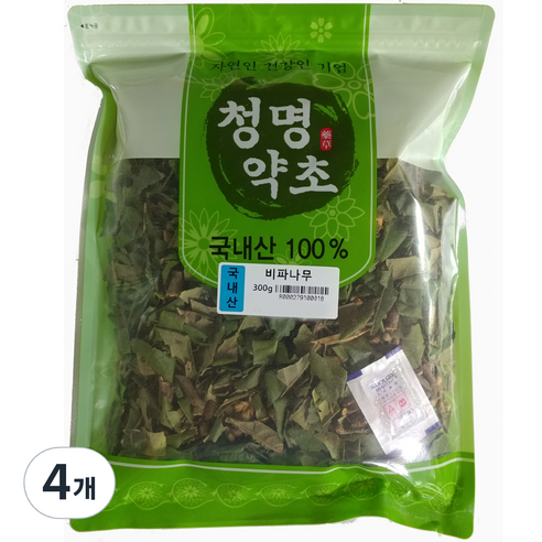 청명약초 비파나무 차, 300g, 4개